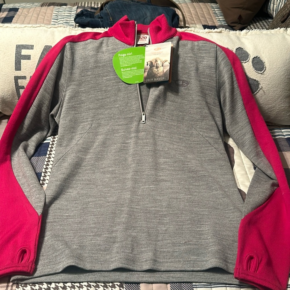 Icebreaker 320 Rock Zip  NWT